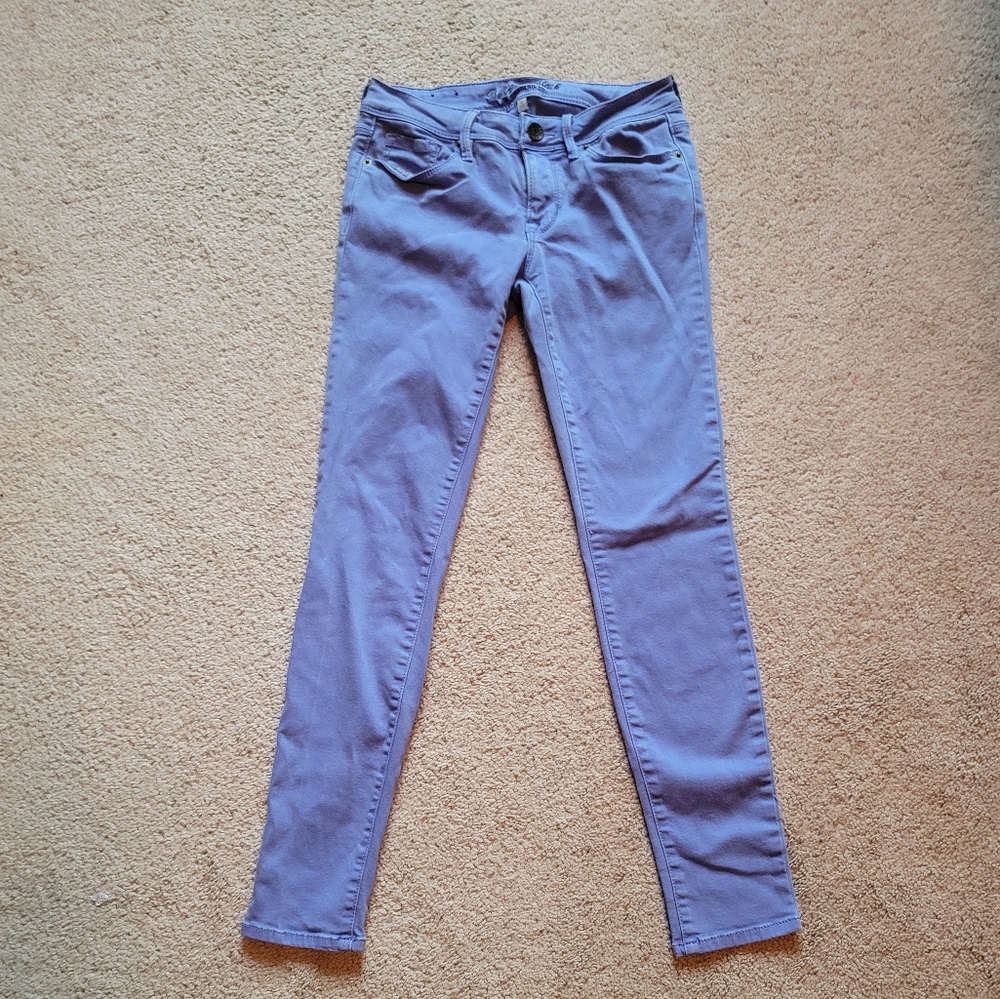 (3) Bullhead Black Periwinkle Pants